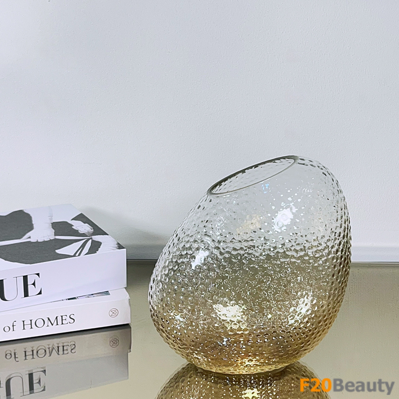 Bình hoa Charlise loại thấp: Tạo điểm nhấn sang trọng cho không gian của bạn