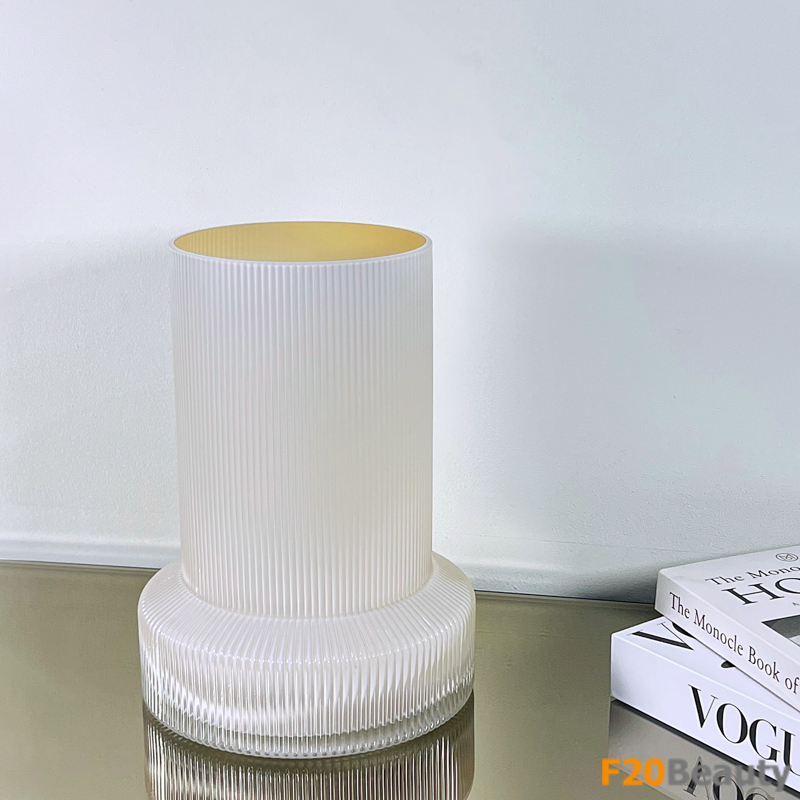 Bình thủy tinh trụ tròn Cachet: Lựa chọn tối ưu cho cắm hoa