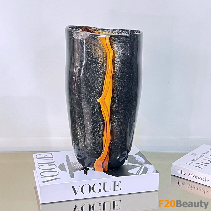 Lọ thủy tinh hình bầu vân sọc Mirabelle