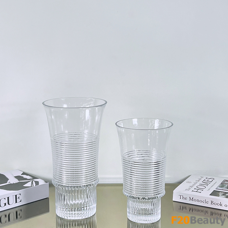 Lọ hoa thủy tinh trong suốt Aldrick: Sự tinh tế và thanh lịch