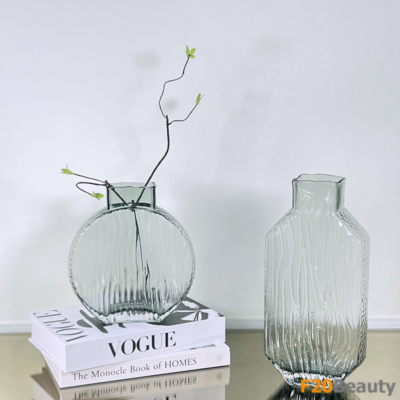 Bình thủy tinh trong suốt Jessamyn