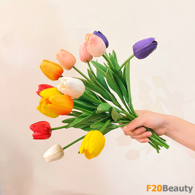 hoa Tulip Gesneriana giả lãng mạn, mang nhiều ý nghĩa đặc biệt