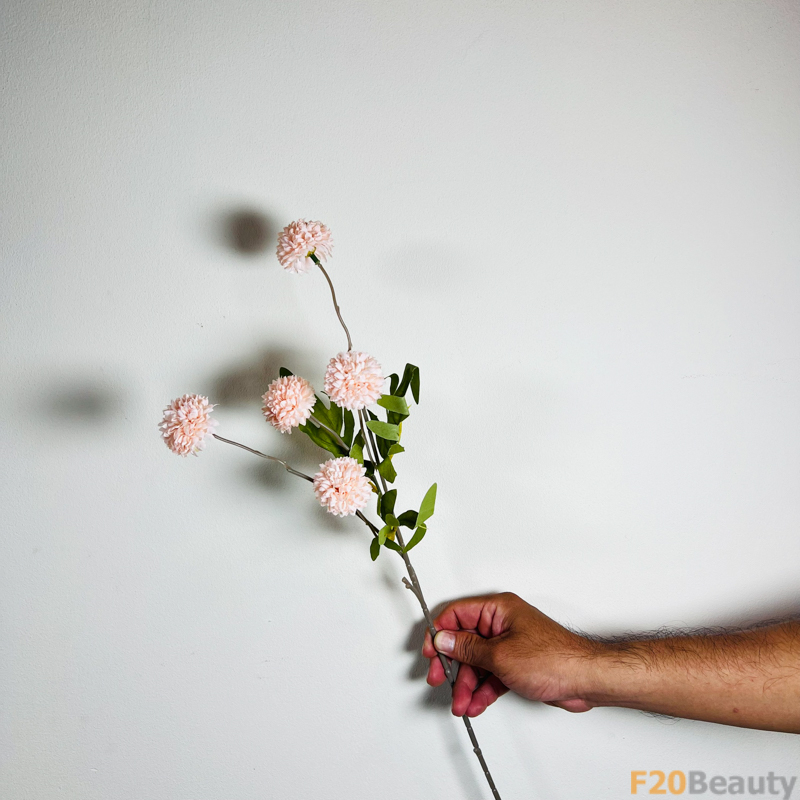 Hoa thược dược giả màu hồng