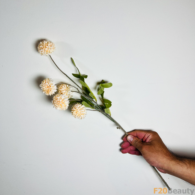 Hoa thược dược giả màu vàng