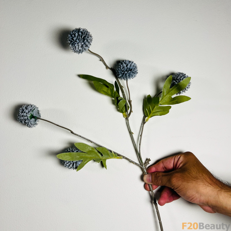 Hoa thược dược giả màu xanh