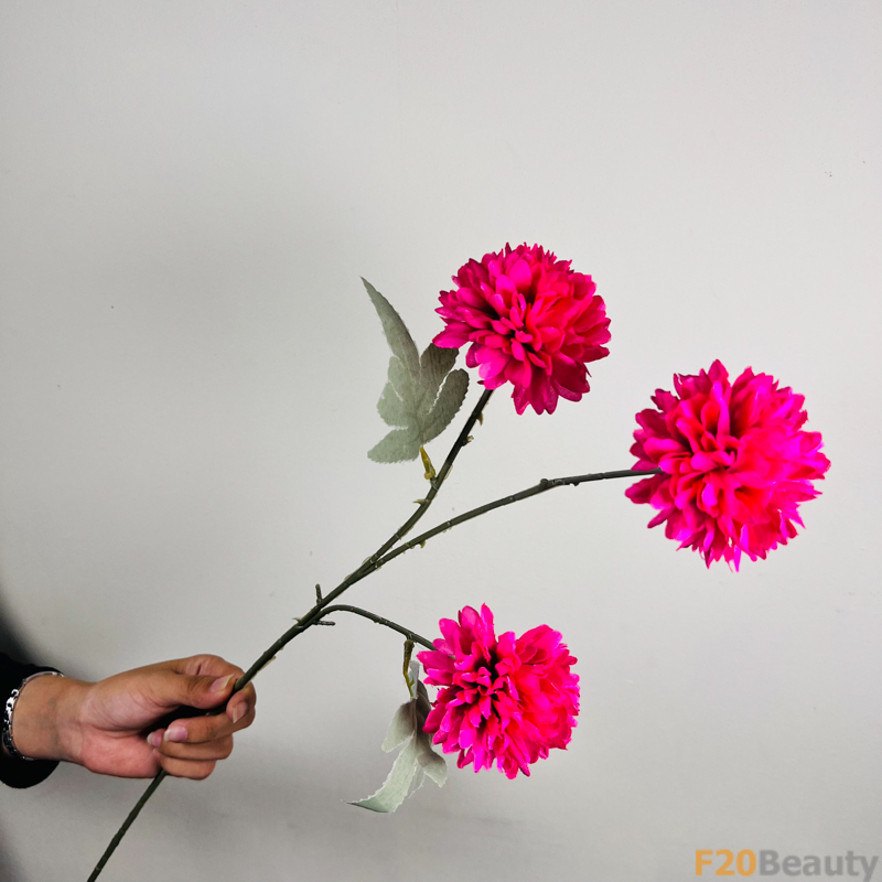 Hoa thược 3 bông màu hồng - Sự tinh tế trong nhà bạn