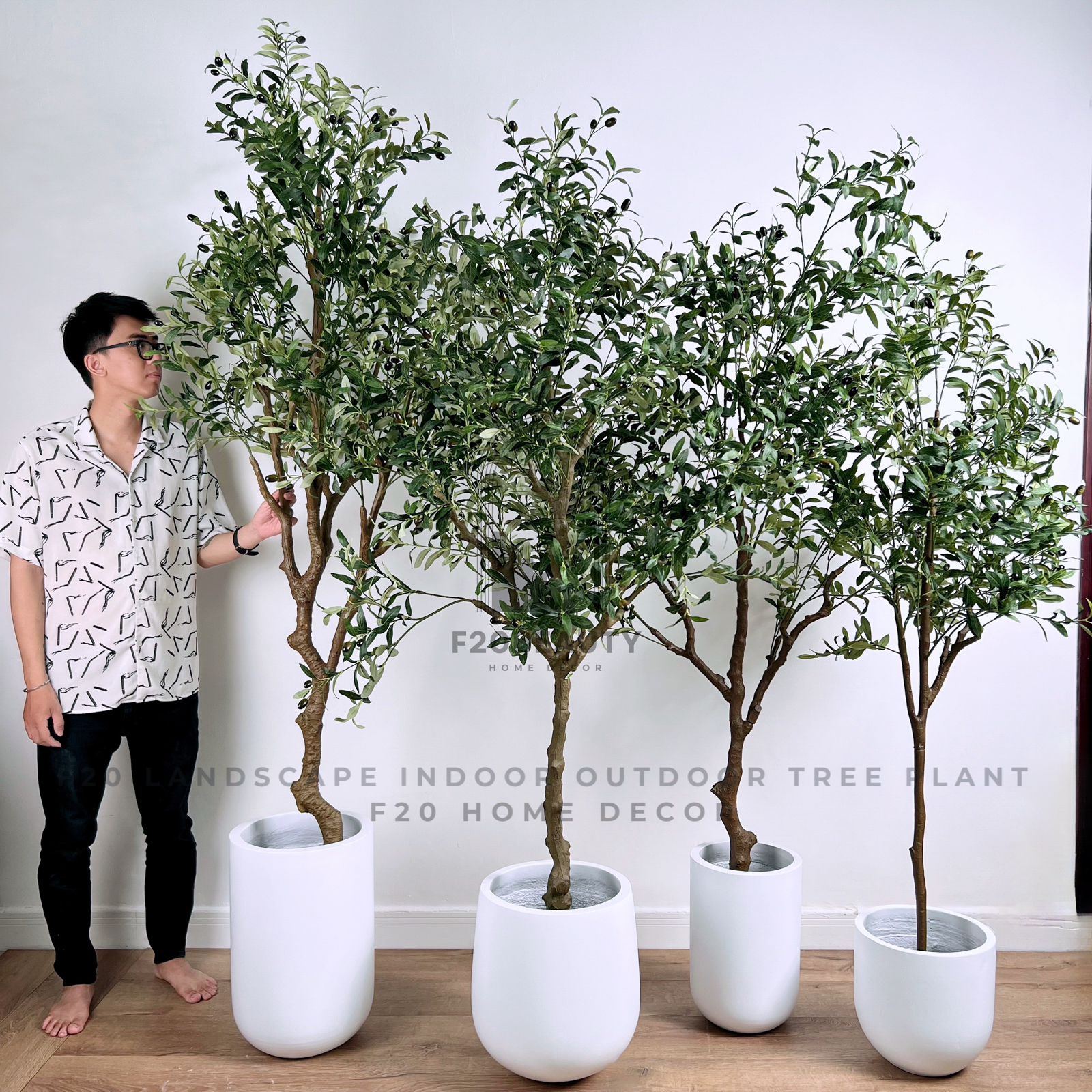 Cây Olive giả nhiều kích thước đa dạng 180cm, 210cm, 240cm
