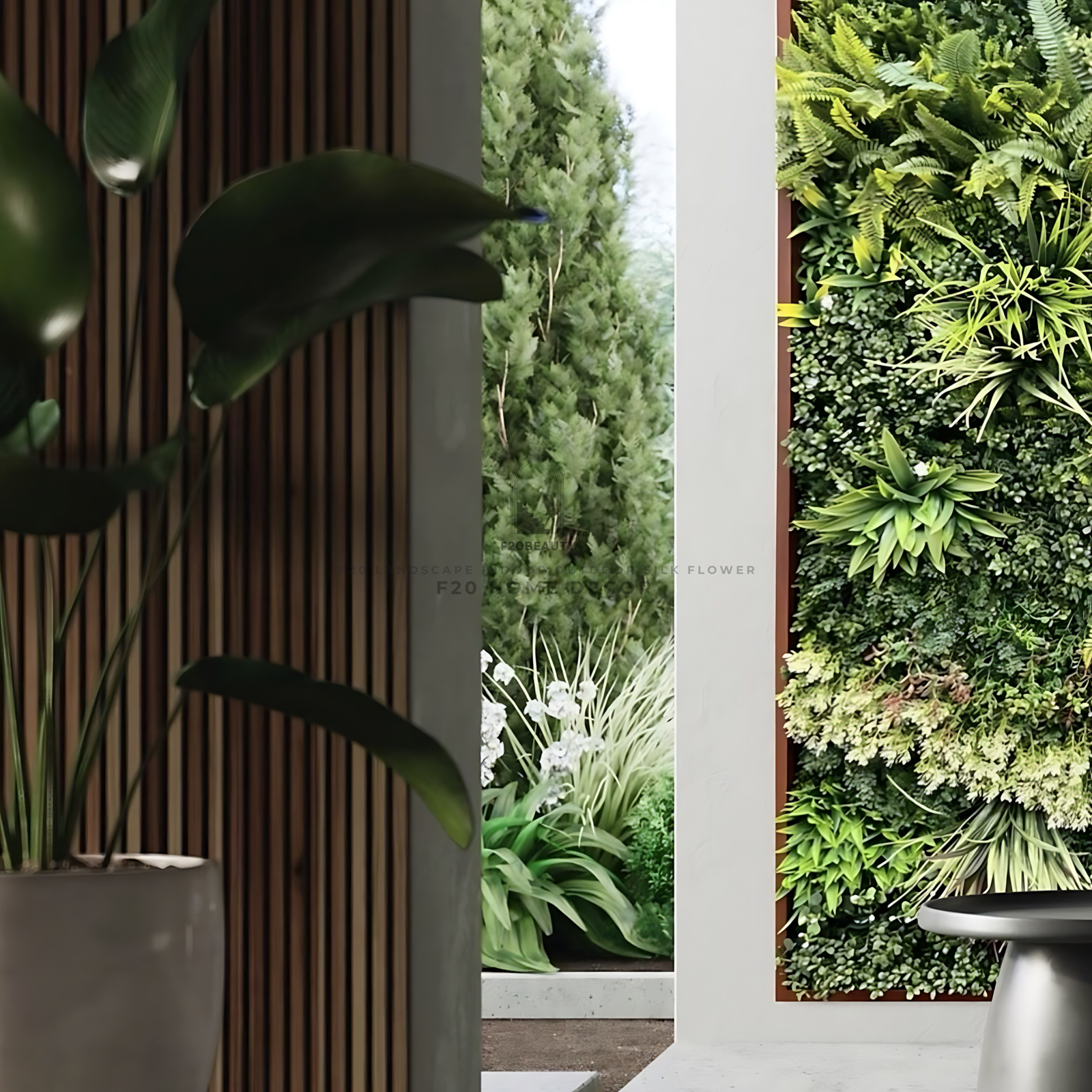 Tường cây giả trang trí nội thất sự lựa chọn đẳng cấp cho ngôi nhà