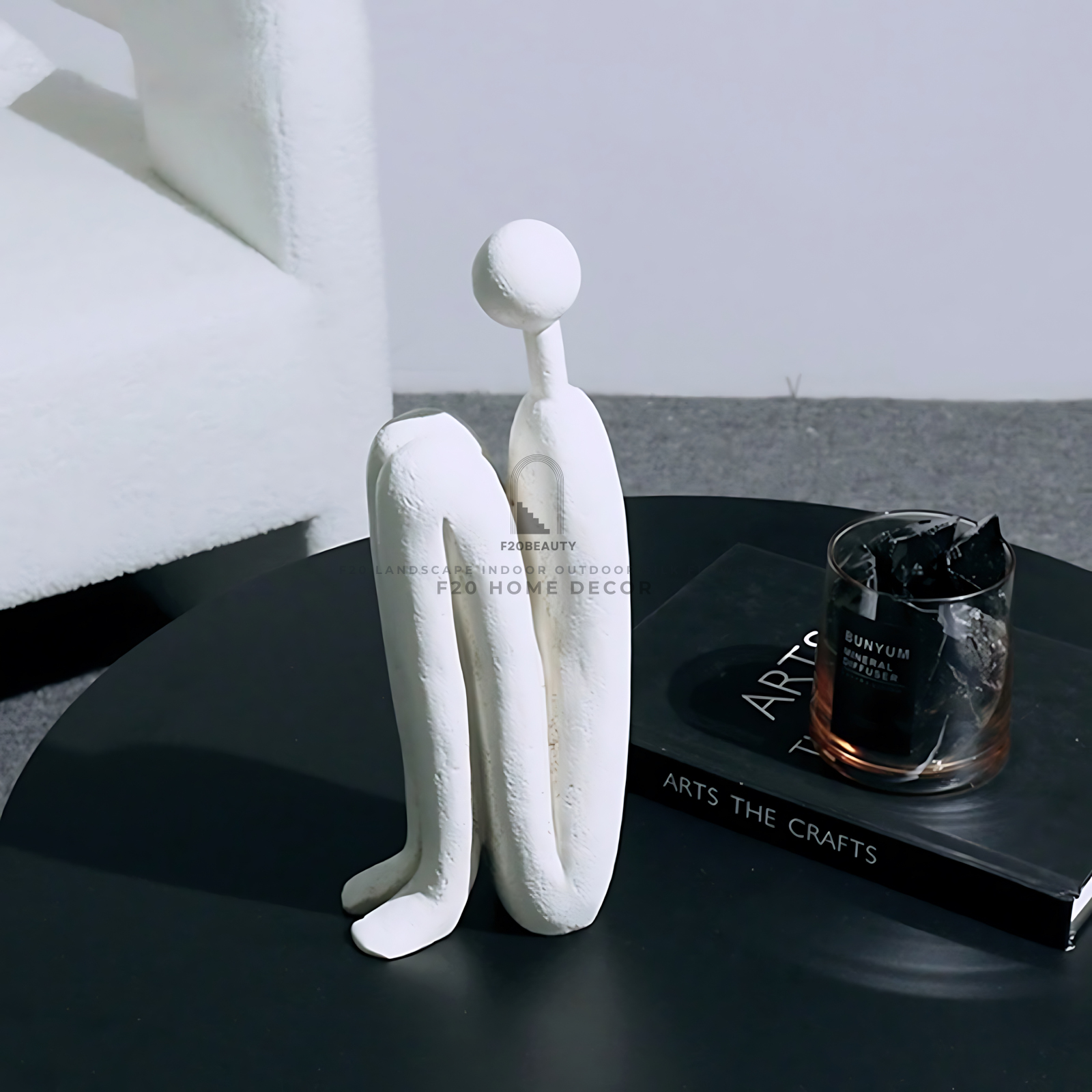 Tượng hình người Stickman trắng