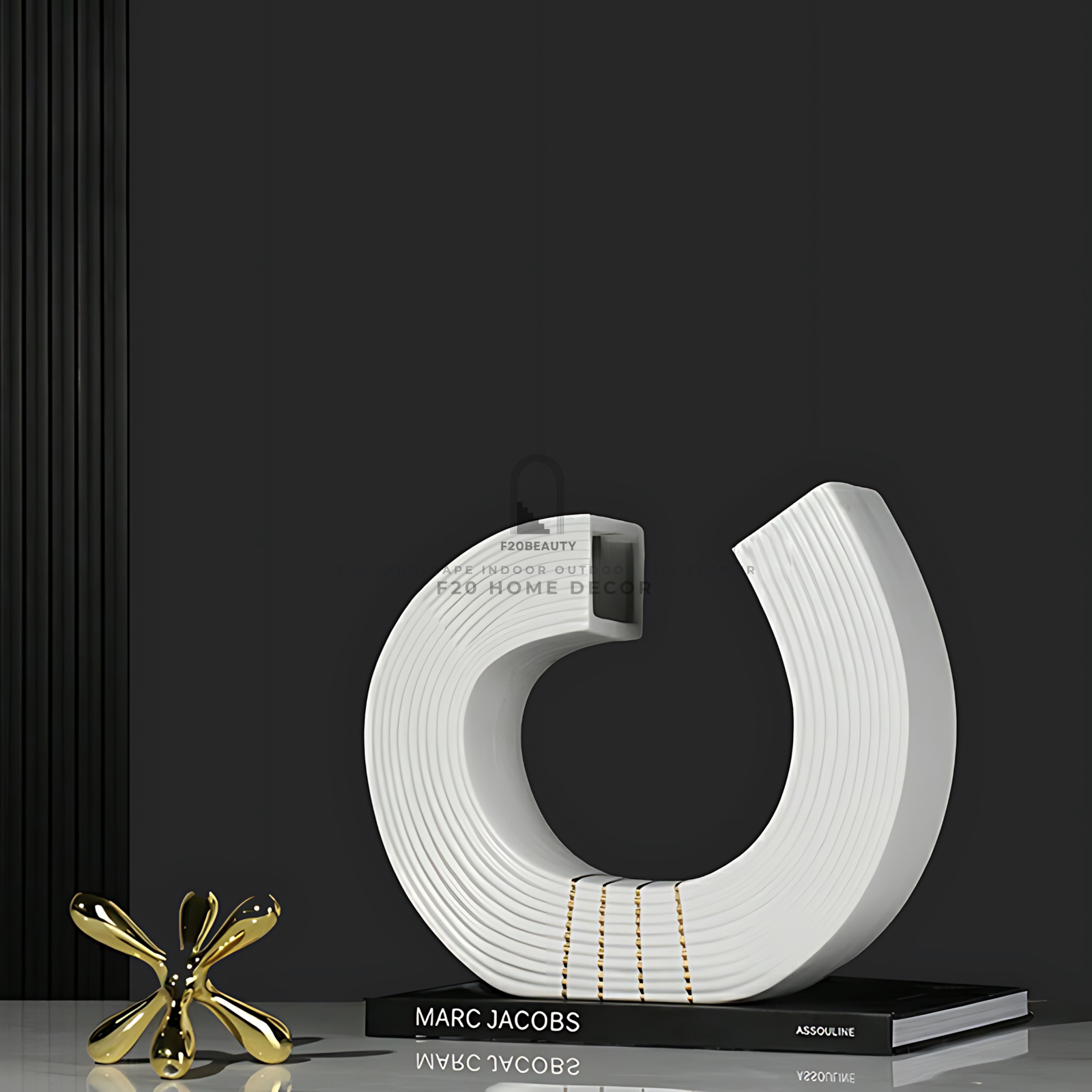 Tượng nghệ thuật hình chữ U tối giản