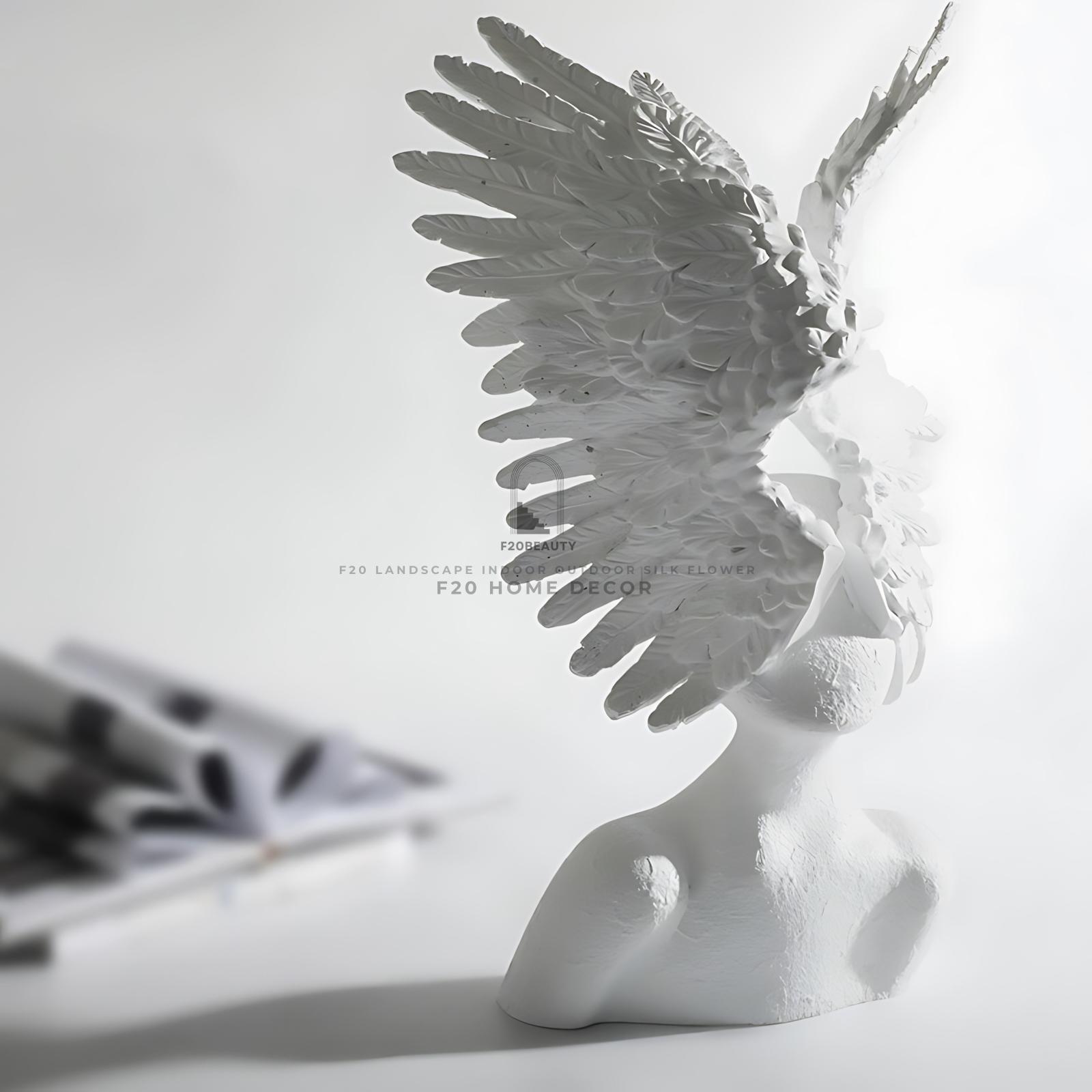 Tượng nghệ thuật điêu khắc chân dung cánh