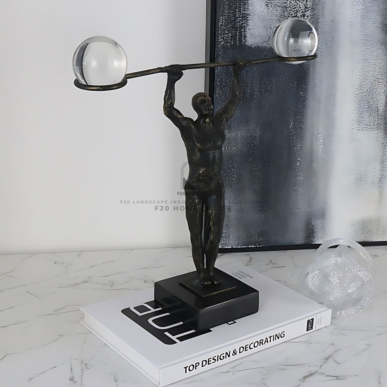 Tượng nghệ thuật người cử tạ