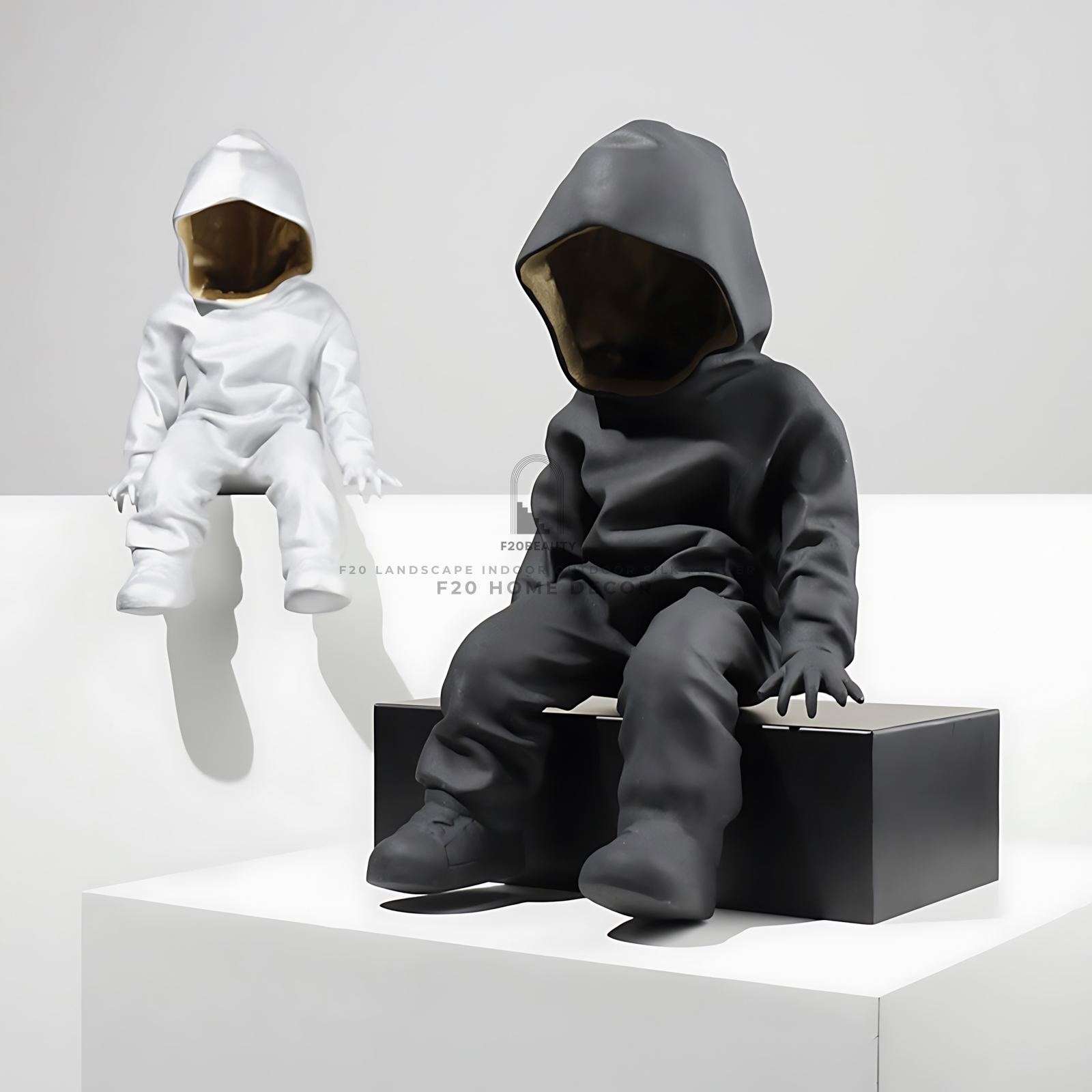 Tượng nghệ thuật người đàn ông vô hình