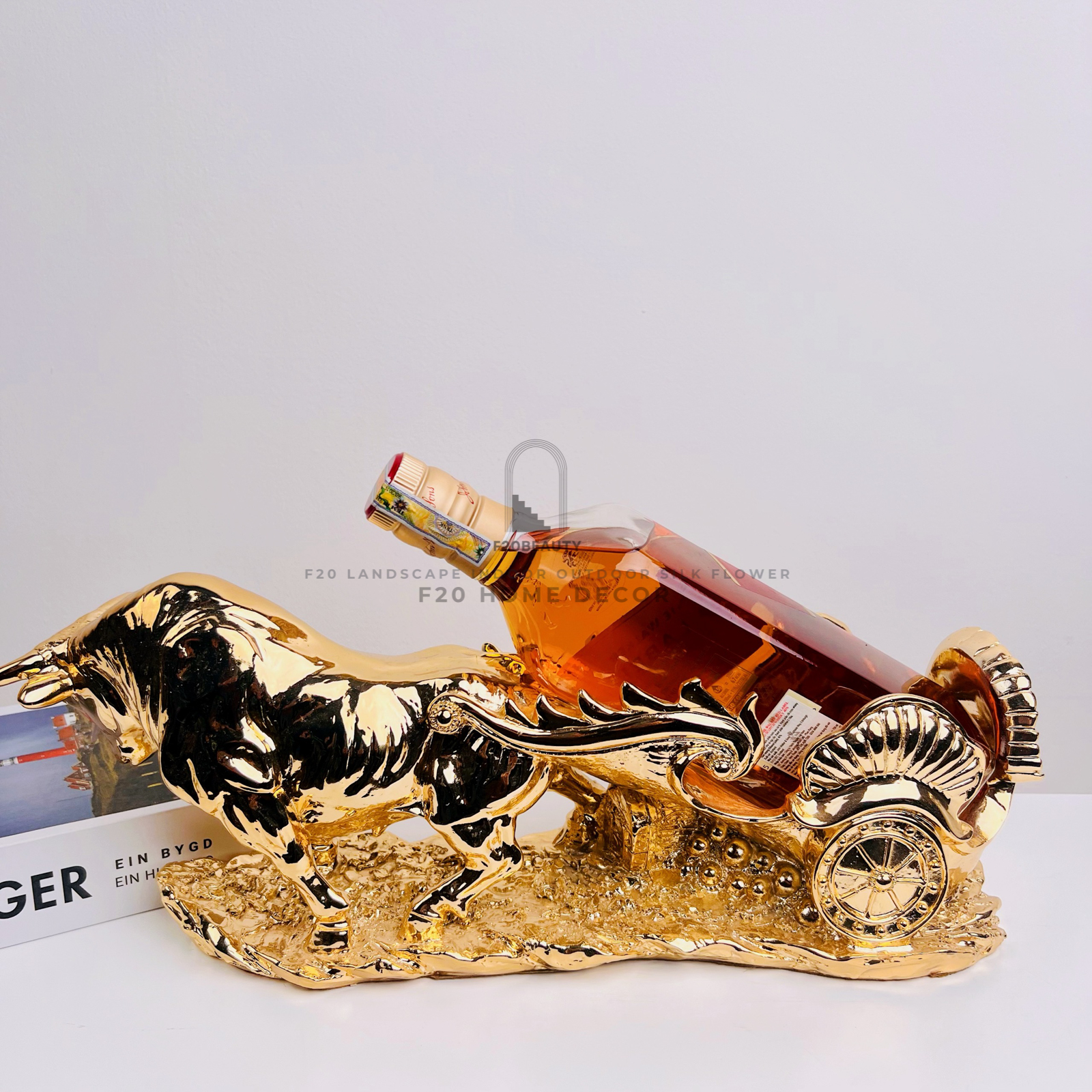 Lưu trữ rượu sang trọng: kệ tượng trâu - sự kết hợp hoàn hảo