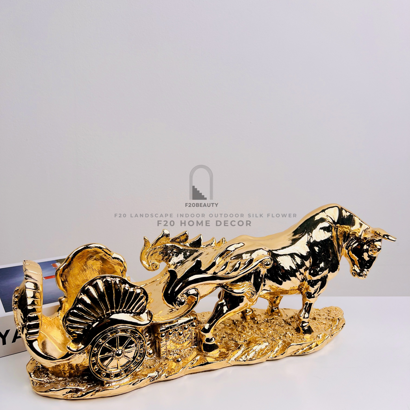 Kệ đựng rượu tượng trâu: sự lựa chọn độc đáo cho nền trang trí nội thất