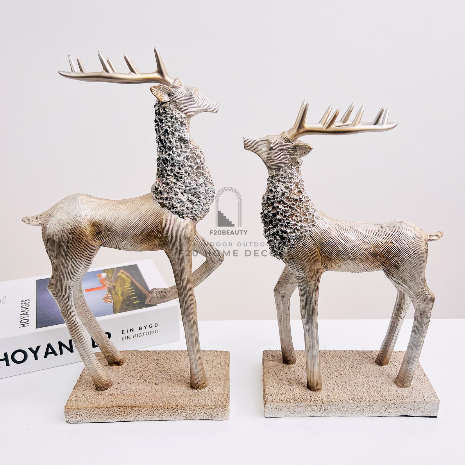 Tượng hươu artemis phong thủy sự linh thiêng từ vùng đất Bắc Âu