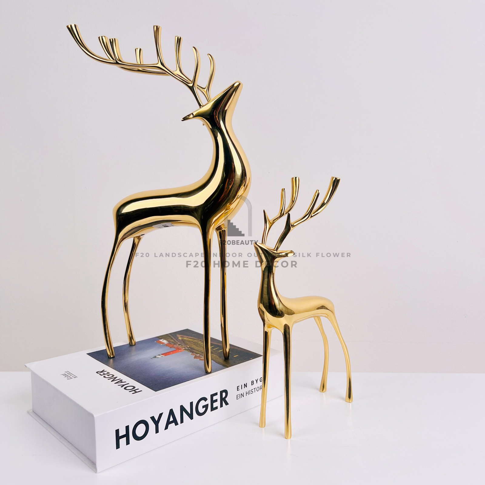 Tượng nai đồng phong thủy điểm nhấn độc đáo cho không gian trang trí