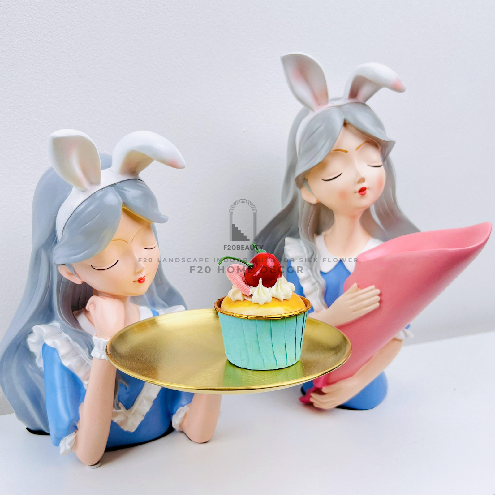 Tượng cô gái cắm hoa Cotillard: Sự lựa chọn hoàn hảo cho quà tặng