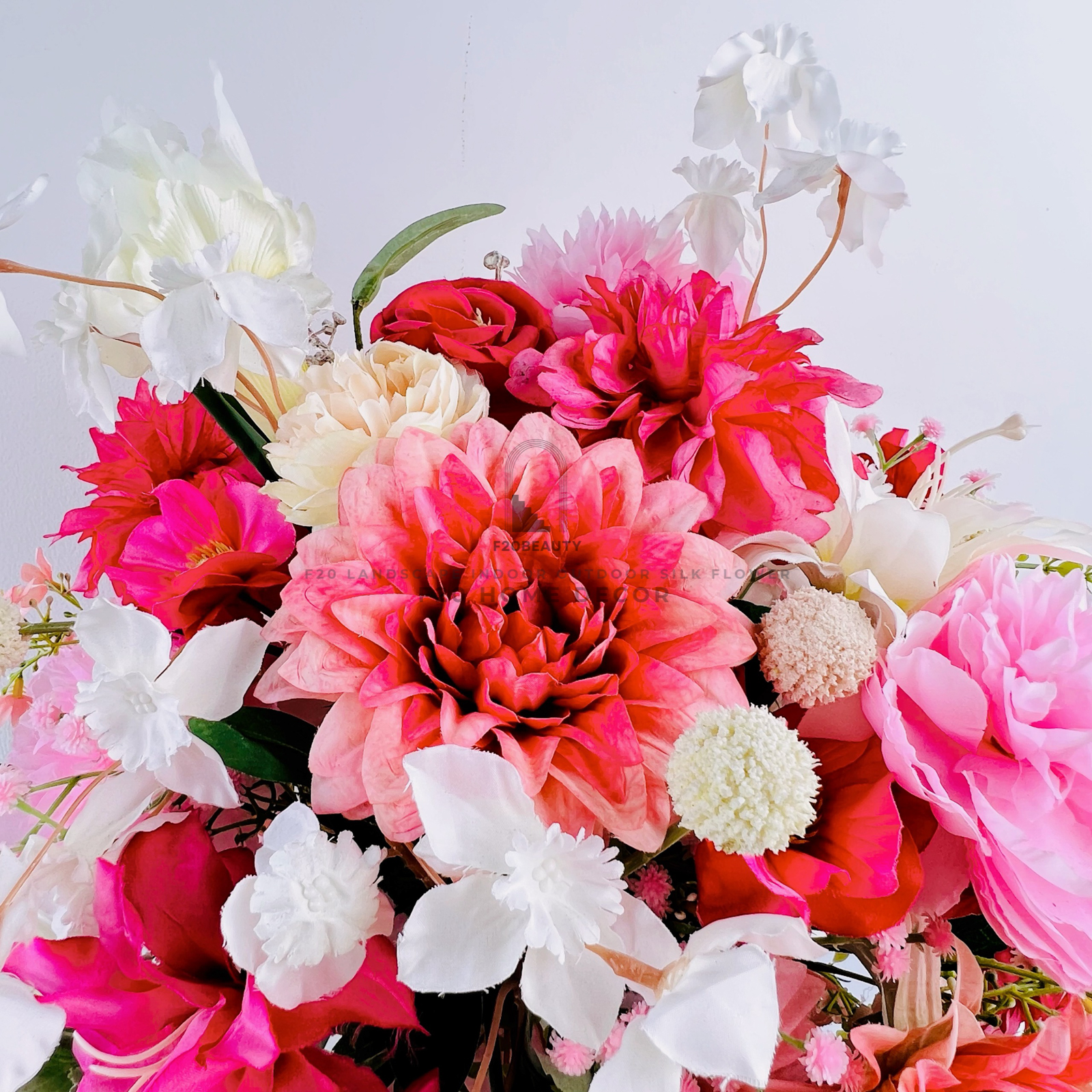 Bình hoa Nami giả cắm sẵn để bàn đẹp màu sắc hài hòa