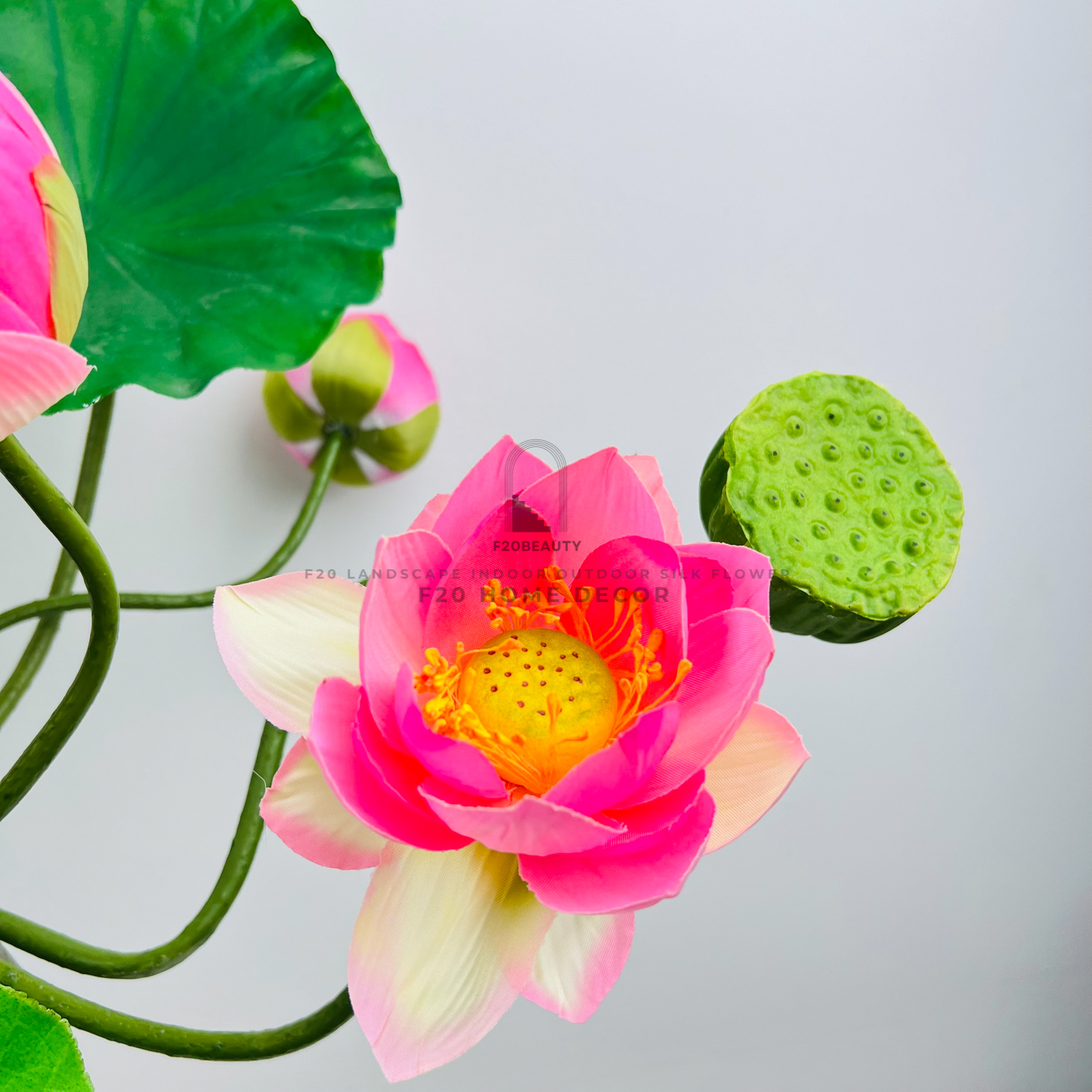 Hình ảnh hoa sen của bình hoa sen cắm sẵn để bàn đẹp