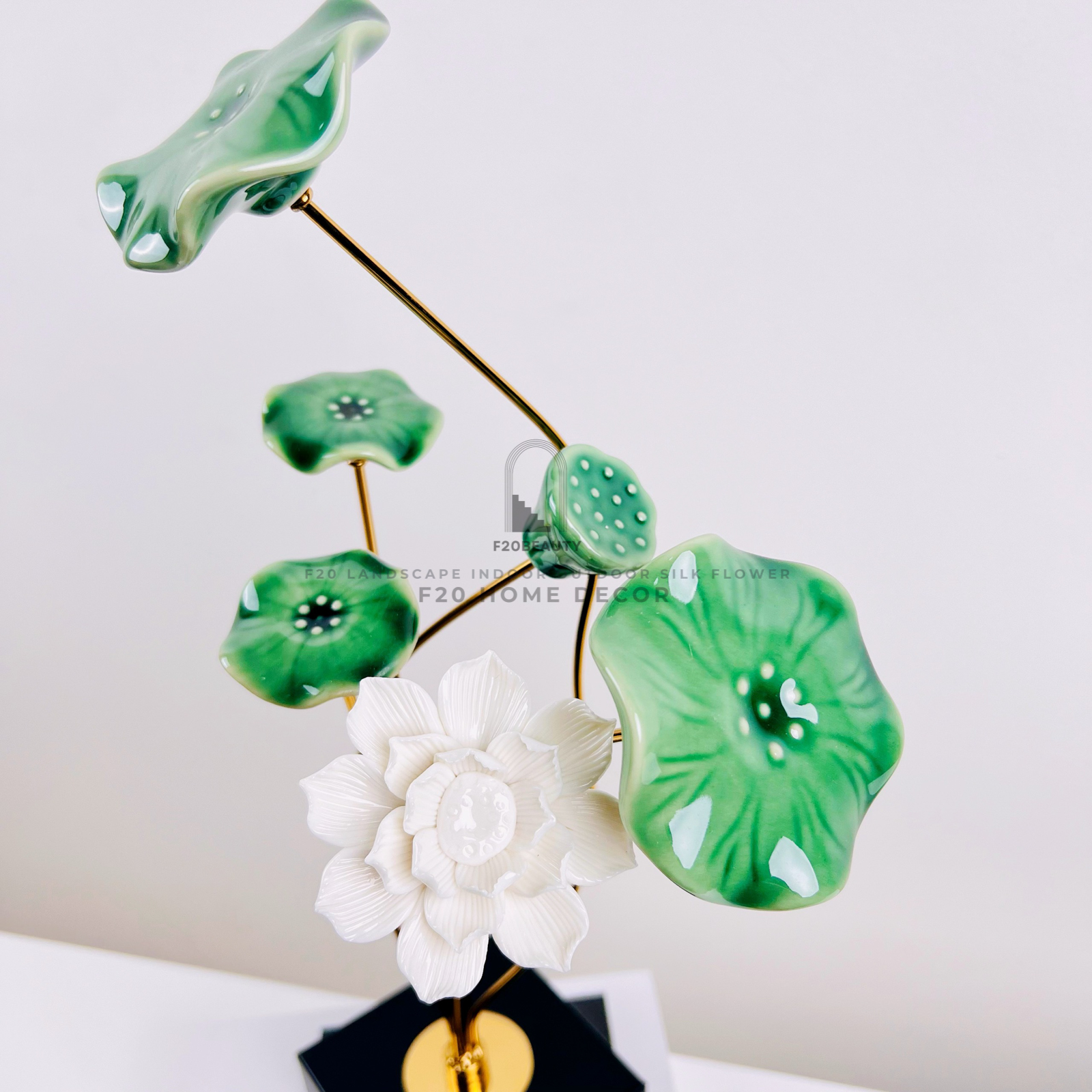 Tượng lá sen sứ - Sự lựa chọn hoàn hảo cho bạn