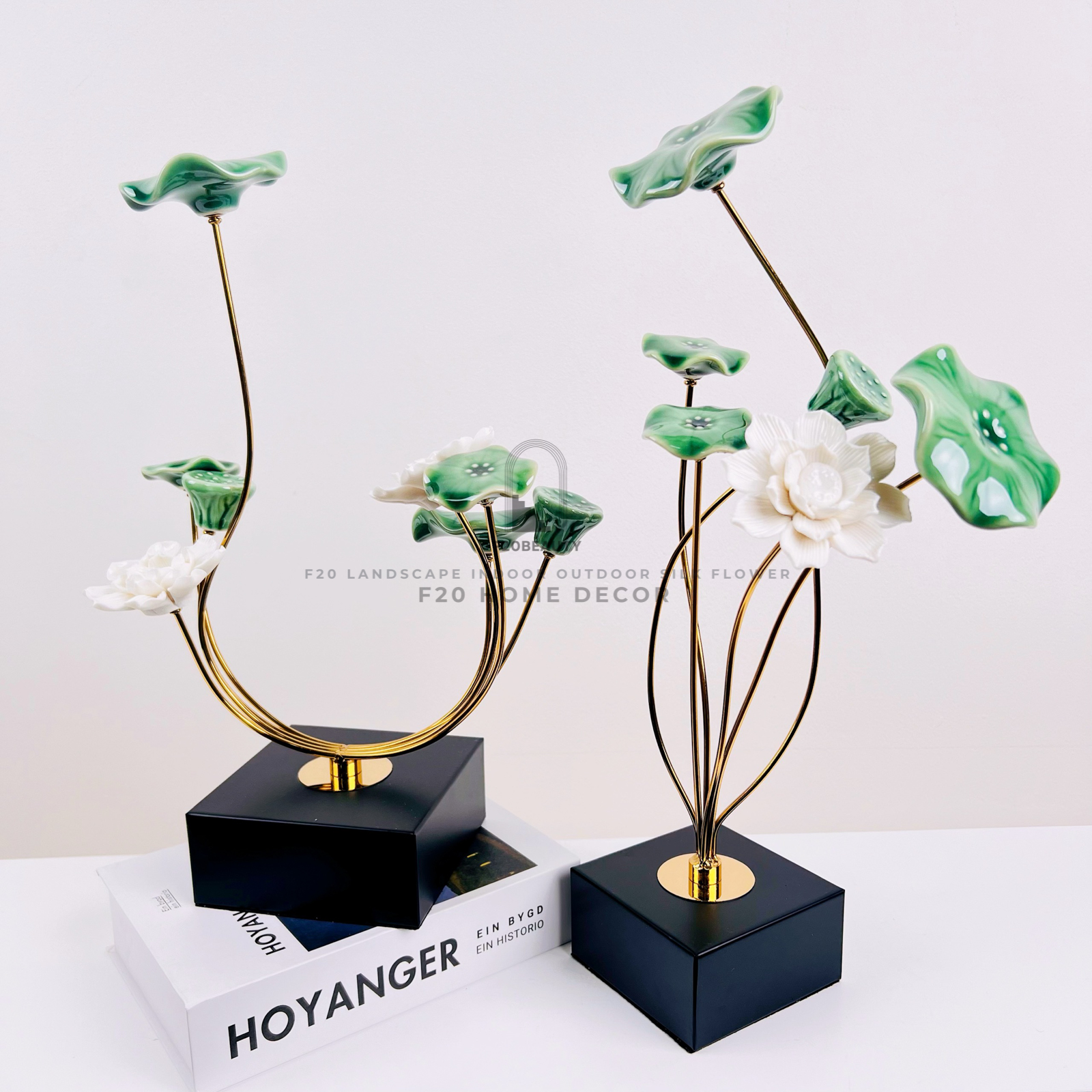 Tượng lá sen sứ - Biểu tượng của sự thanh tao