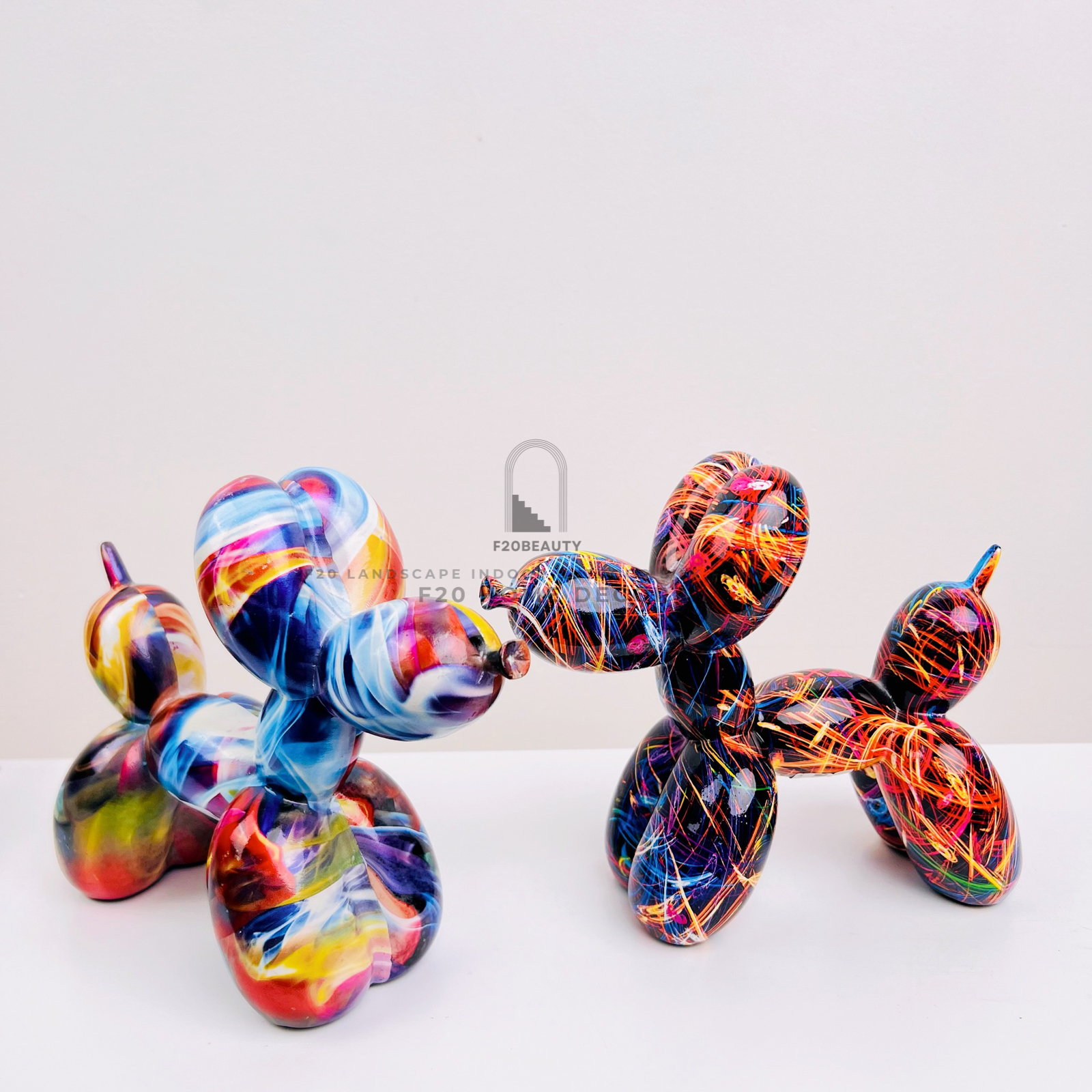 Tượng chó Balloon ngũ sắc - Thể hiện cá tính riêng của bạn