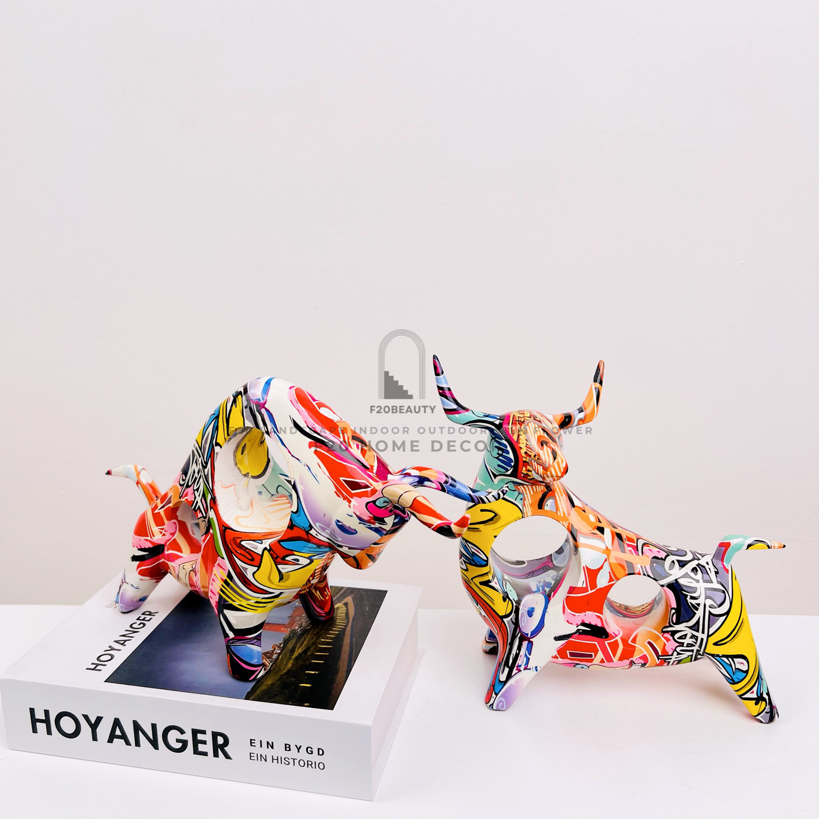 Tượng trâu ngũ sắc - Tạo điểm nhấn khác biệt cho ngôi nhà của bạn