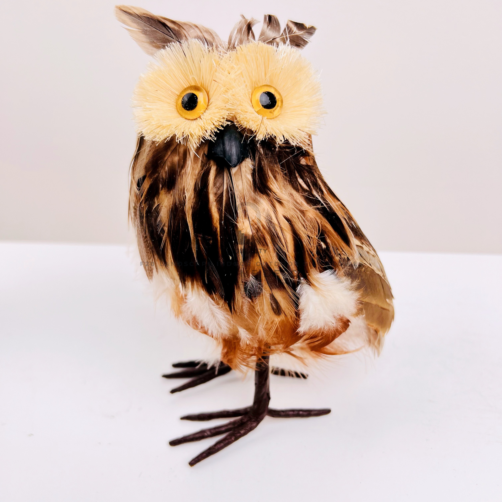 Tượng cặp chim cú nâu mang đến vẻ đẹp tự nhiên và tinh tế