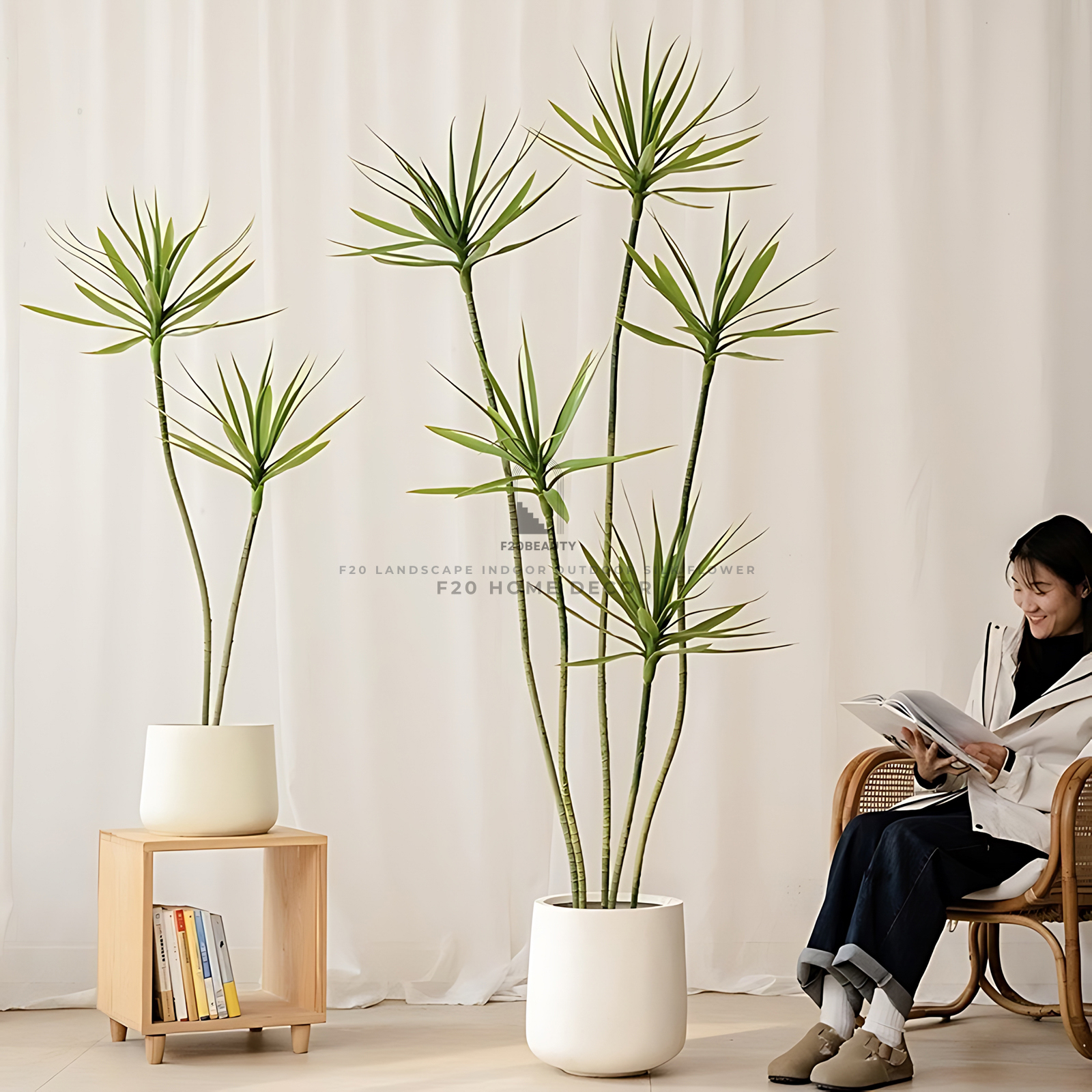 Cây Yucca giả - Mang phong cách tối giản, đậm chất Zen