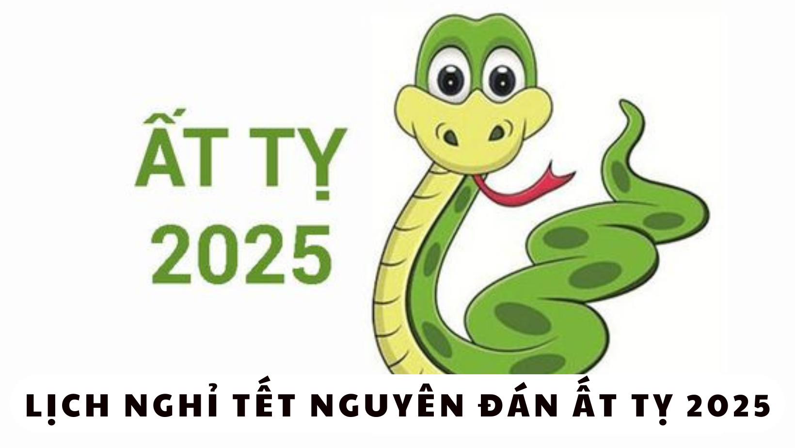 Lịch nghỉ tết nguyên đán ẤT TỴ 2025