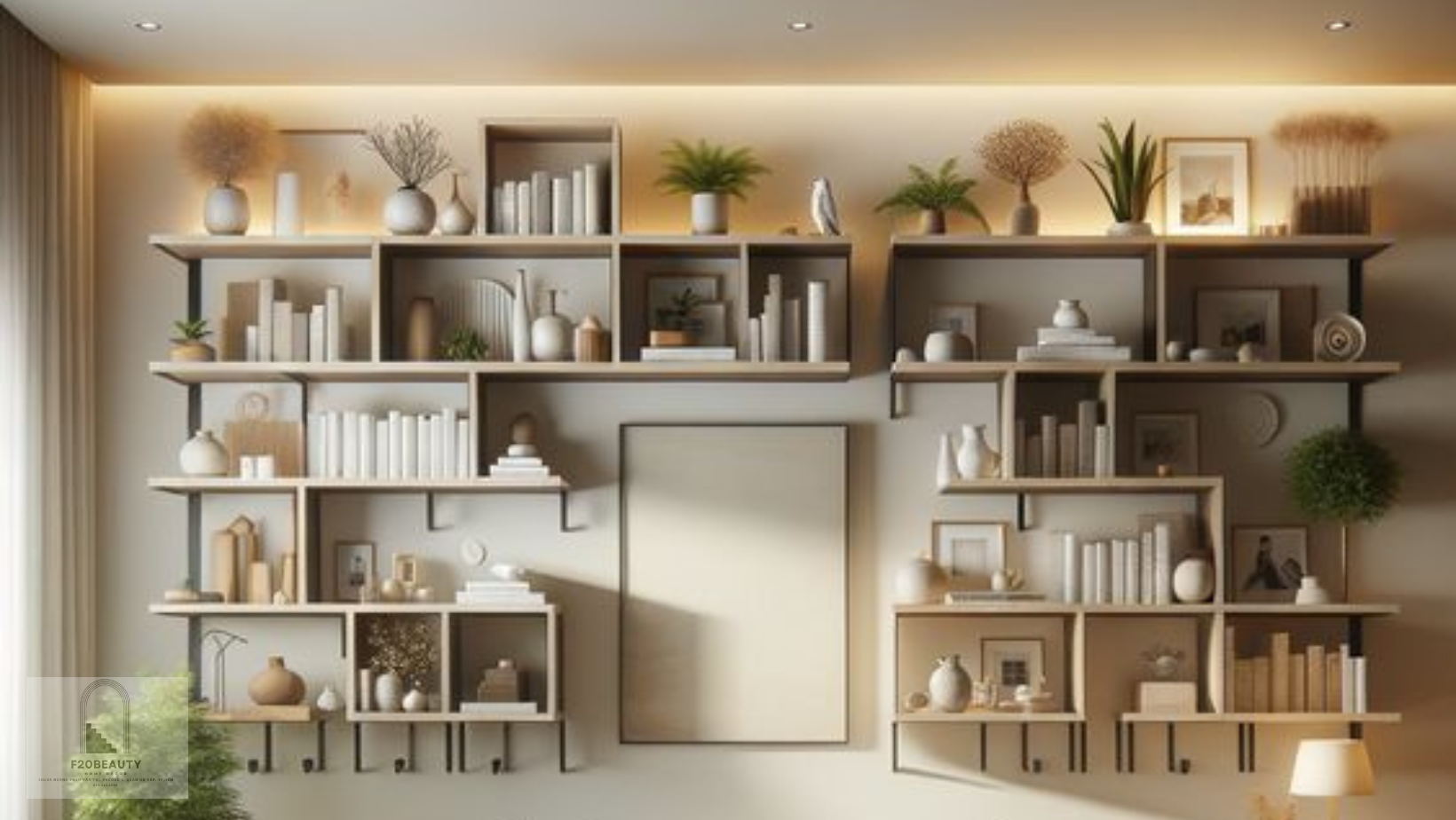 Kệ gỗ treo tường