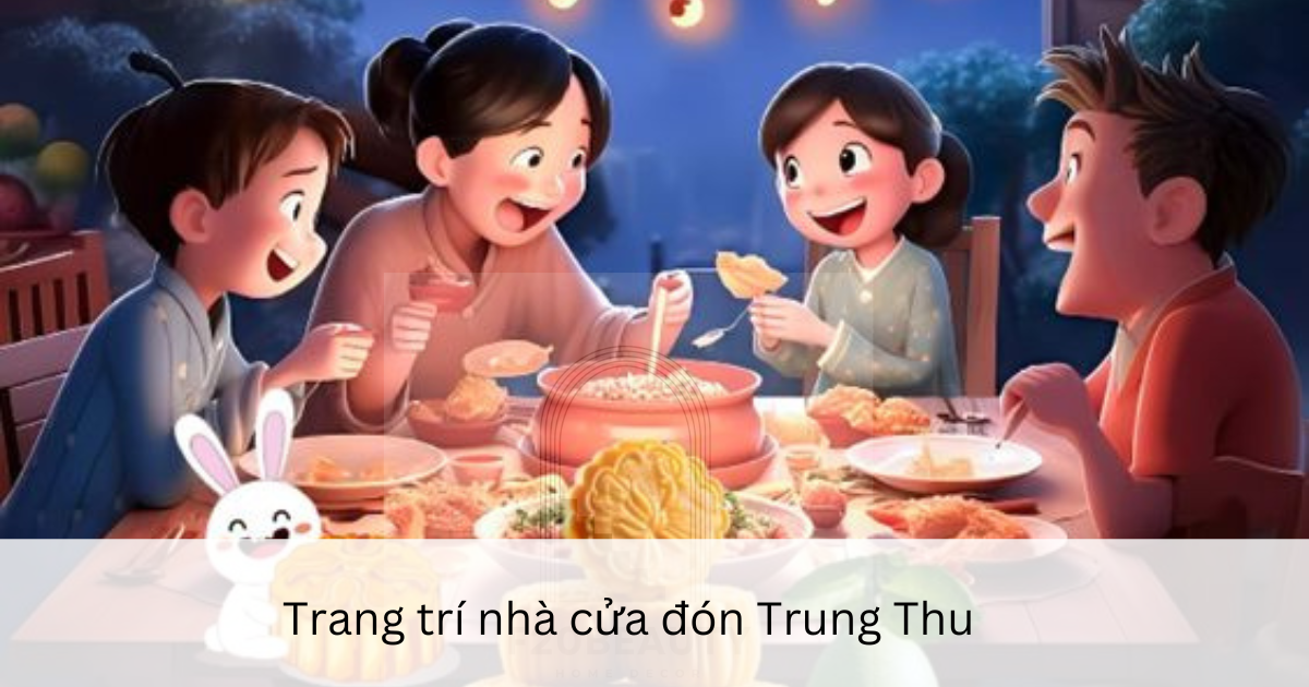 Trang trí tết trung thu 2024