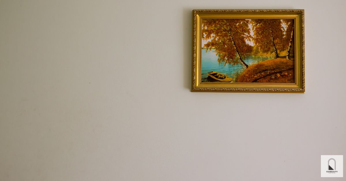 Tranh sơn dầu khung vàng