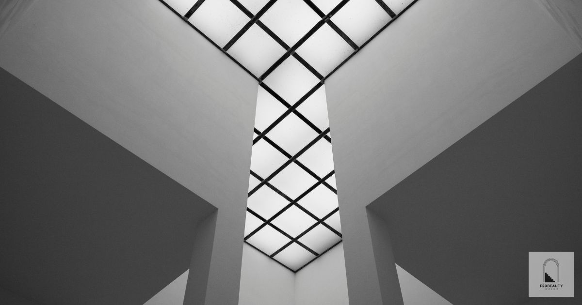 Hình ảnh trần thạch cao với thiết kế độc đáo.