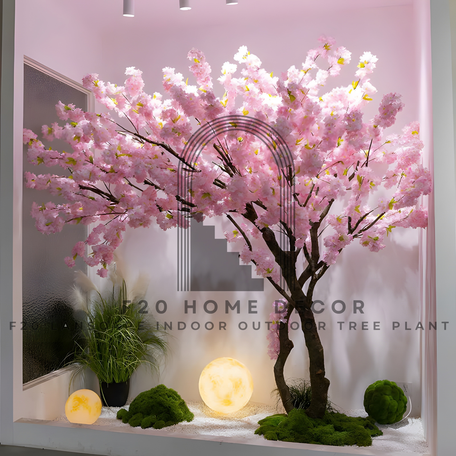 Cây hoa anh đào giả - Biểu tượng của May Mắn & Hạnh Phúc