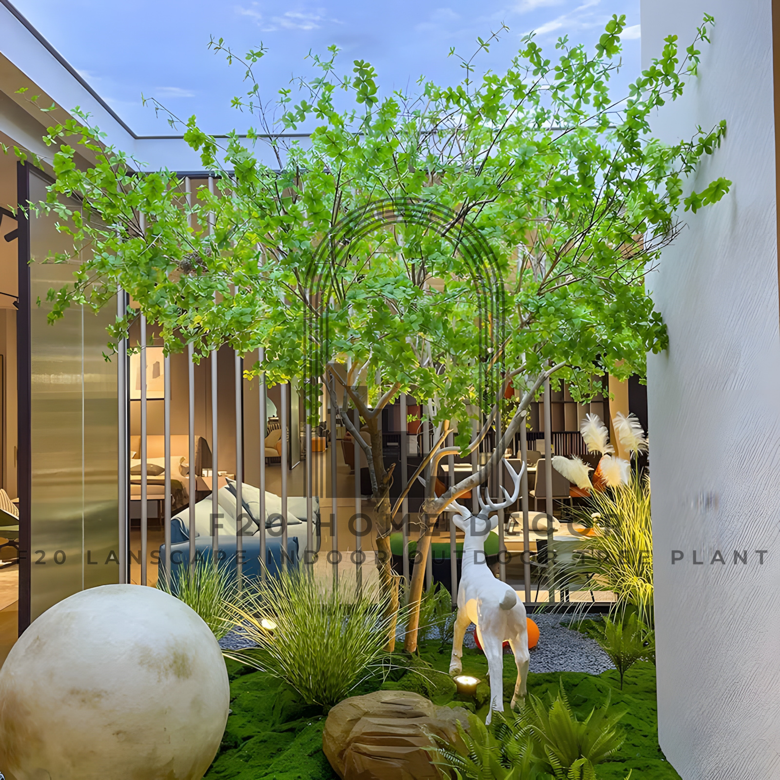 Cây xanh giả cỡ lớn