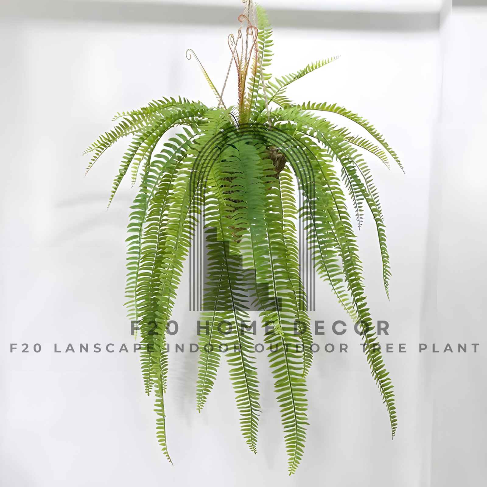 Cành cây dương xỉ giả rủ xanh mát