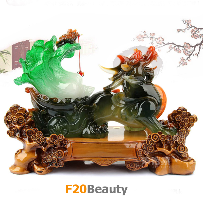 Đồ trang trí linh vật bắp cải phong thủy