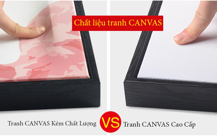 Chất lượng tranh Canvas cao cấp