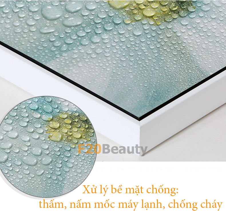 Xử lý bề mặt tranh treo tường