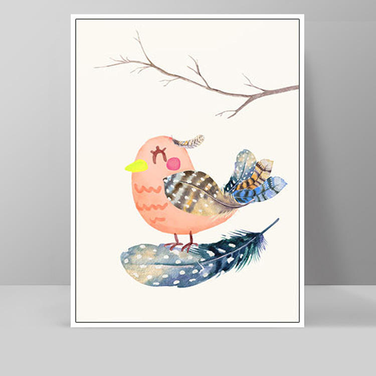 Tranh treo tường cặp chim bồ câu