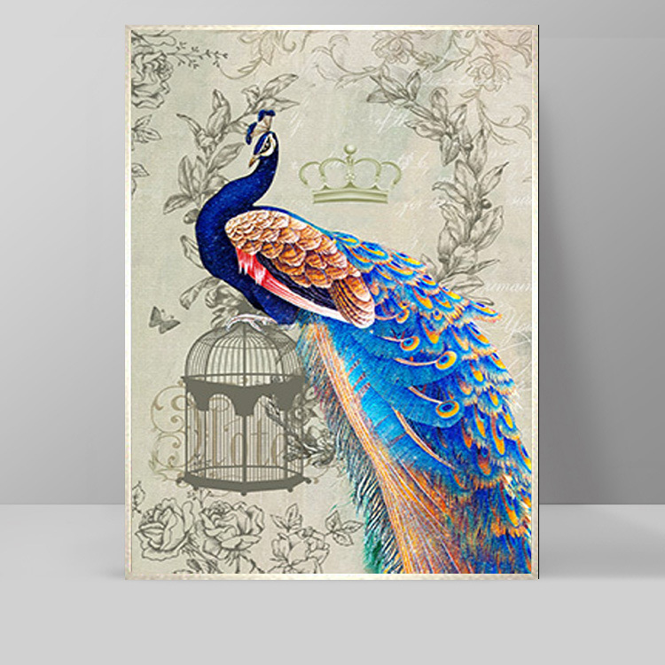 Tranh treo tường Khổng Tước