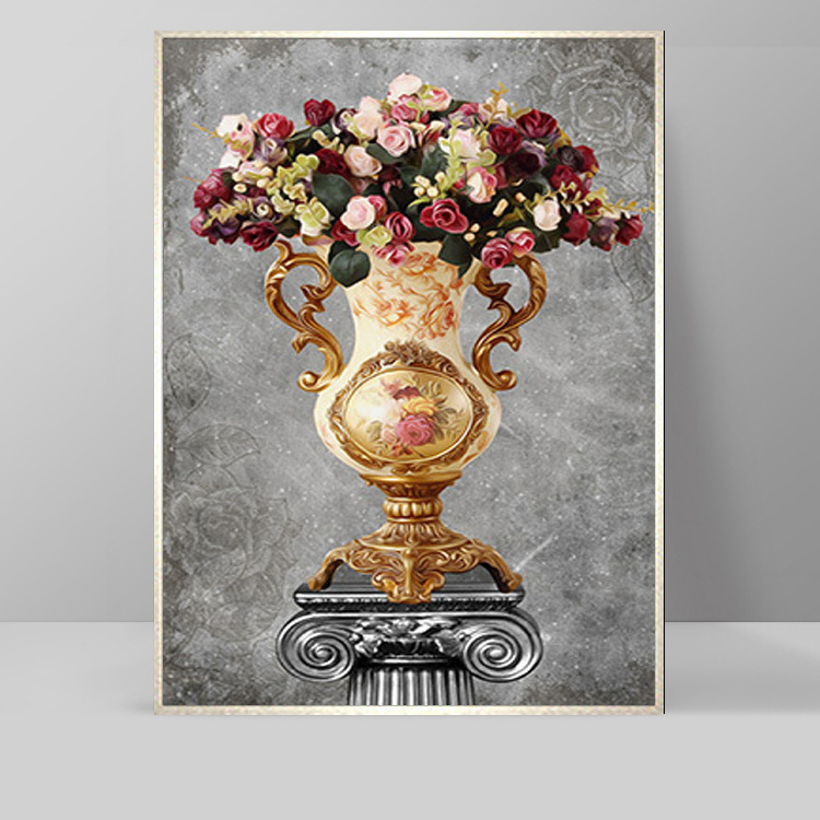 Tranh treo tường Bình hoa cổ điển