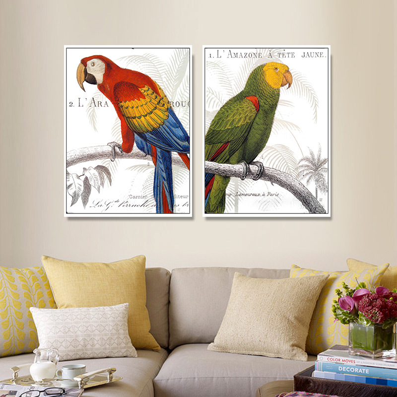 Tranh treo tường Chim Két