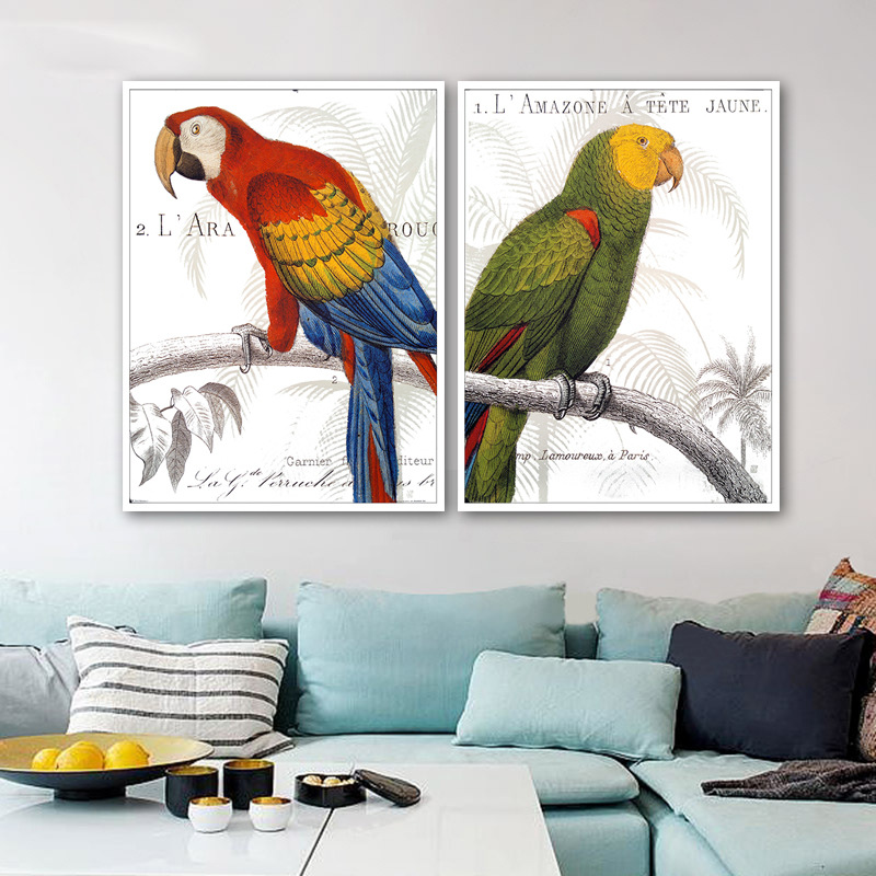 Tranh treo tường Chim Két