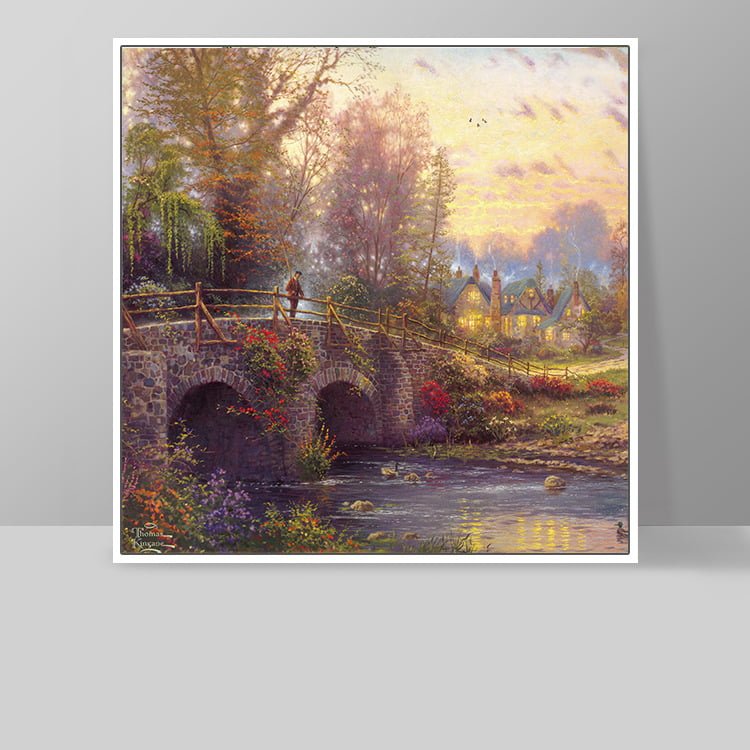 Tranh Nordic cổ điển mẫu 2