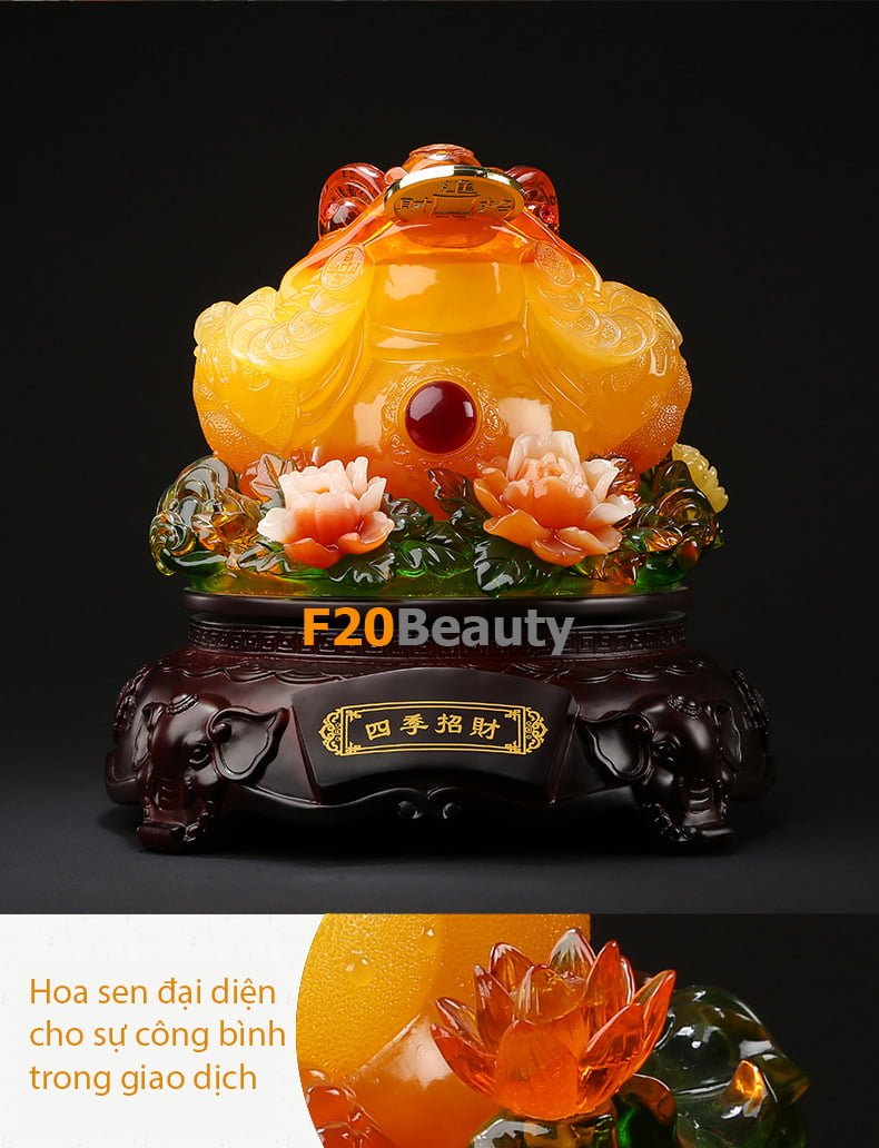 Cóc ngọc ngậm tiền và hoa mẫu đơn