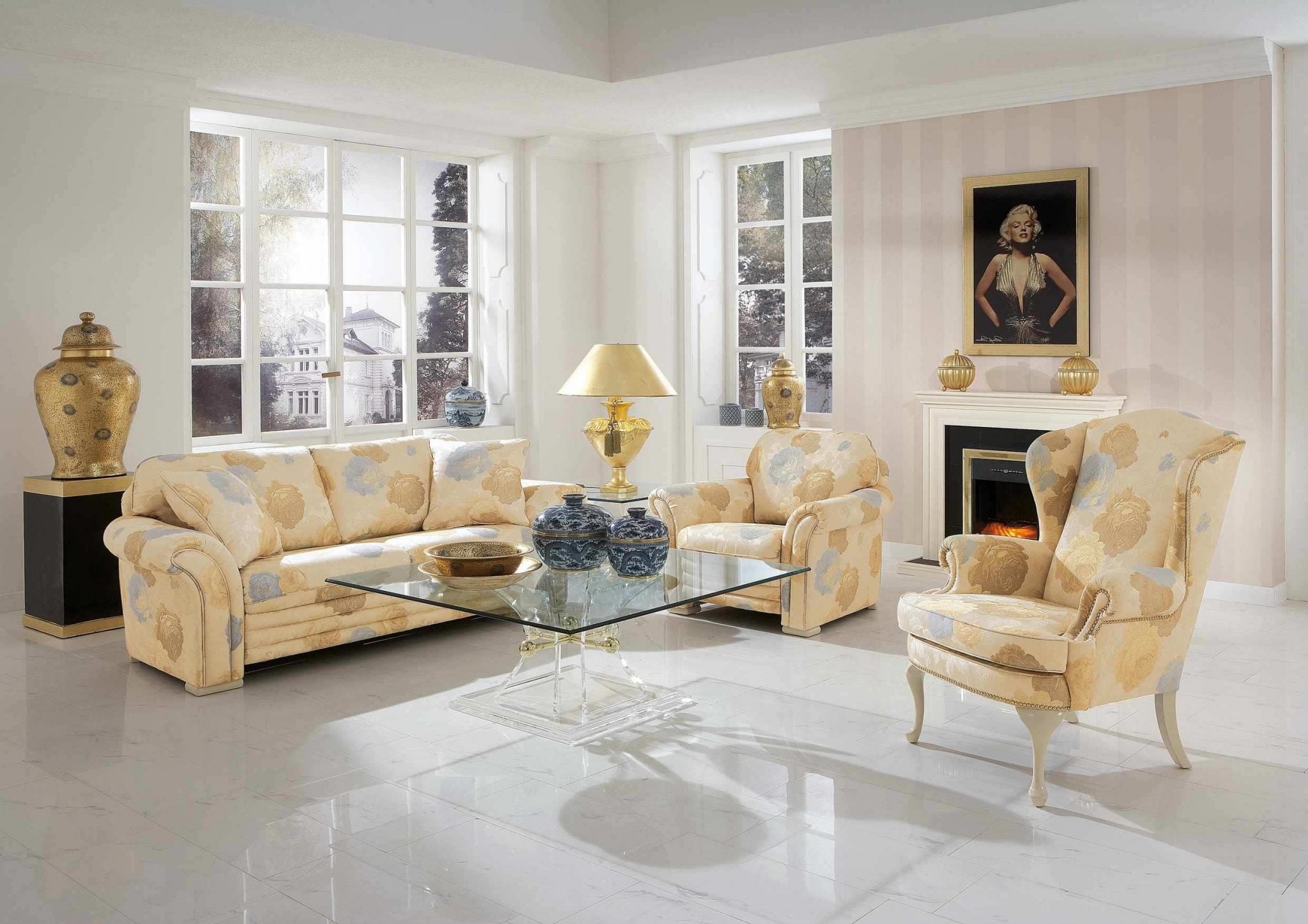 Phòng khách sang trong