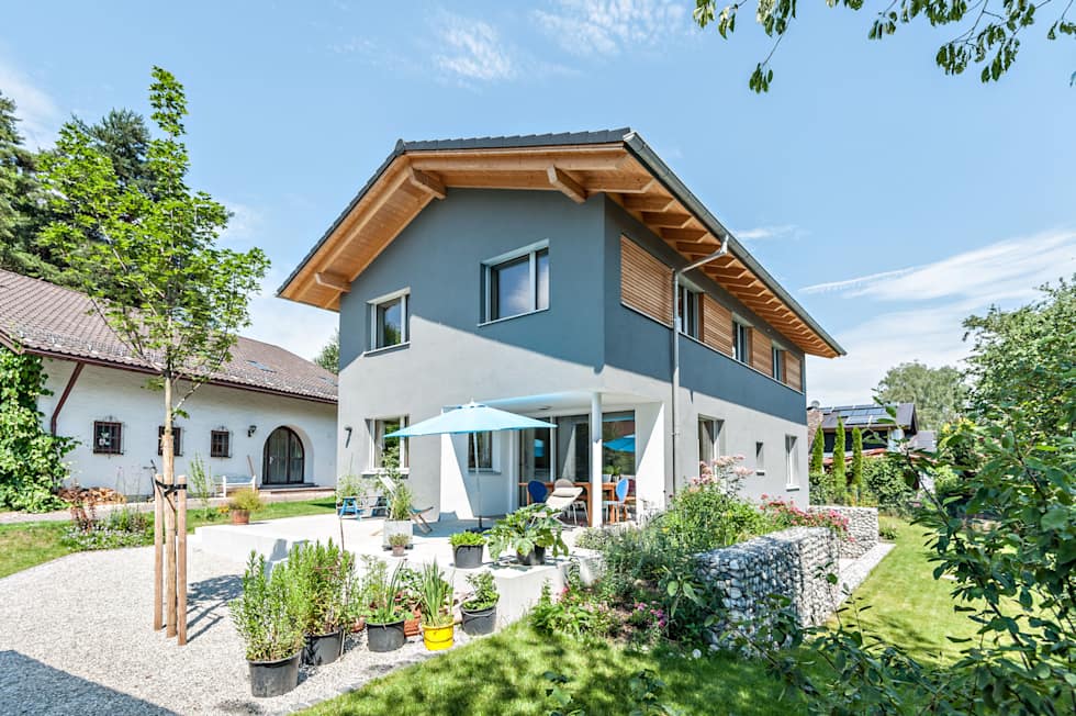 Mẫu nhà vườn 2 tầng đẹp